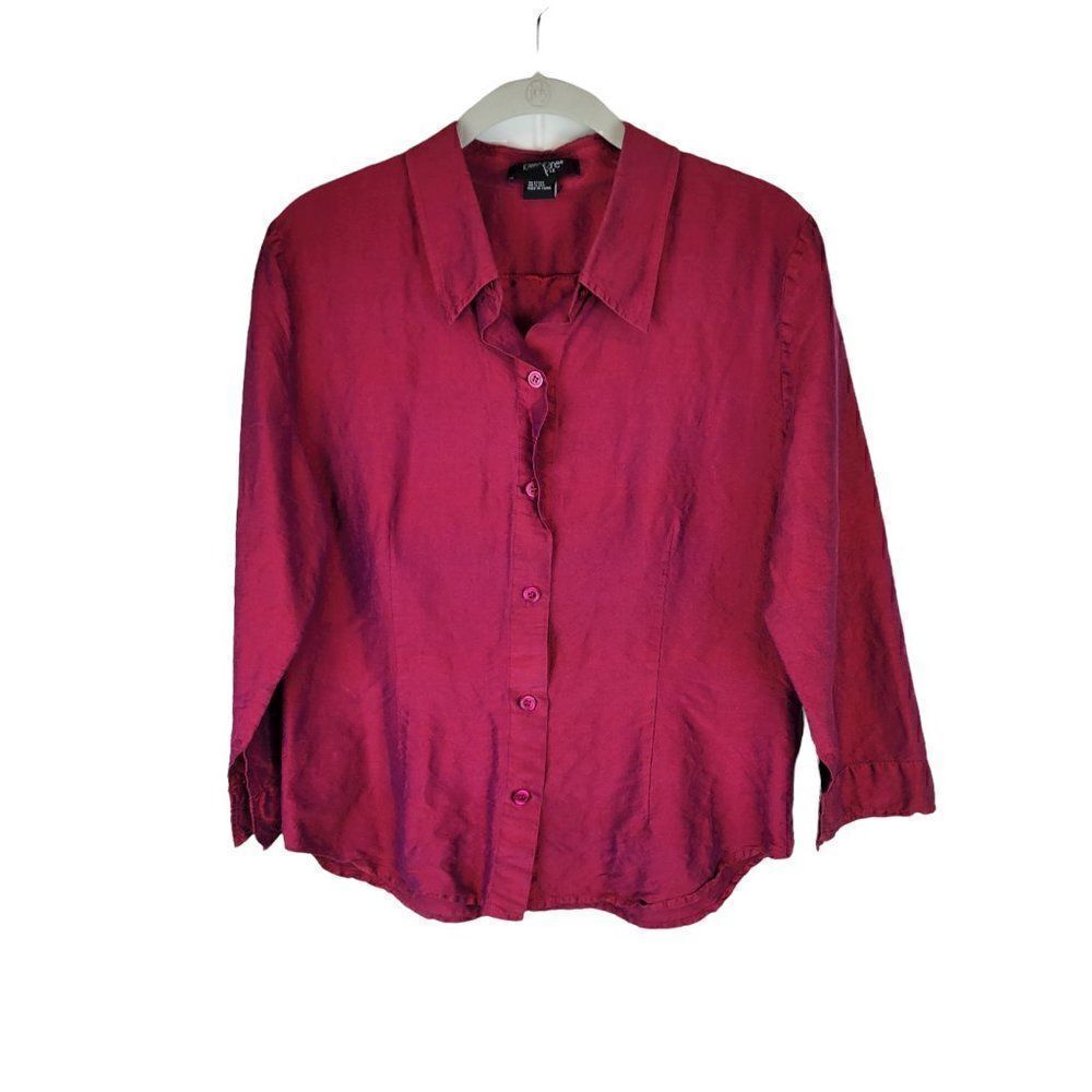 Karen Kane Lifestyle Button Down Shirt